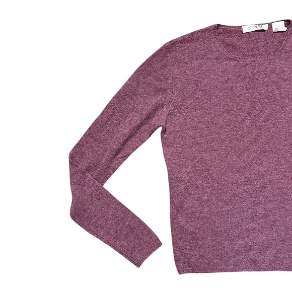 Tse 100% Pure Cashmere Purple Sweater Small - Picture 2 of 6